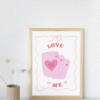 Love Me – Toile Murale Cartes à Jouer