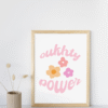 Oukhty power-Tableau murale décorative et inspirante