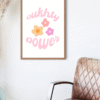 Oukhty power-Tableau murale décorative et inspirante
