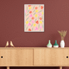 Toile Murale Florale – Décoration Printanière aux Tulipes