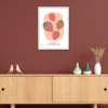 Toile Murale Fraise Gourmande – Déco Mignonne & Cadeau Original