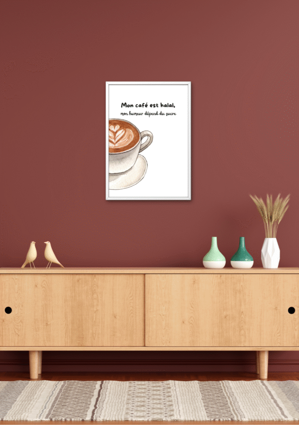 Art mural café – Cadeau pour les amateurs de café