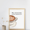Art mural café – Cadeau pour les amateurs de café