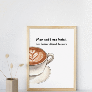 Art mural café – Cadeau pour les amateurs de café