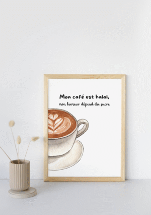 Art mural café – Cadeau pour les amateurs de café