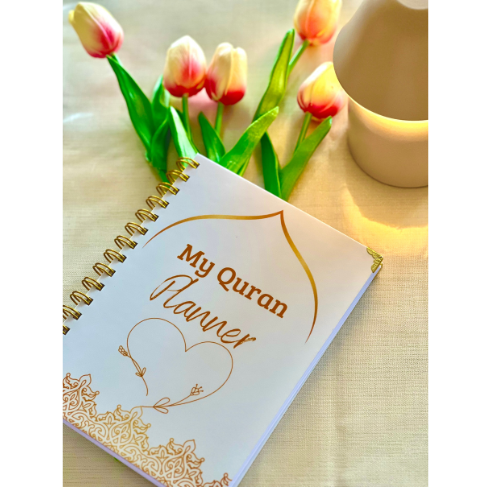 Coran Planner – Version physique | Développement spirituel & organisation au quotidie
